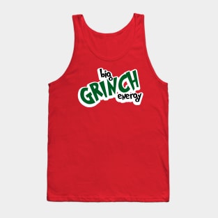 Big Grinch Energy Tank Top